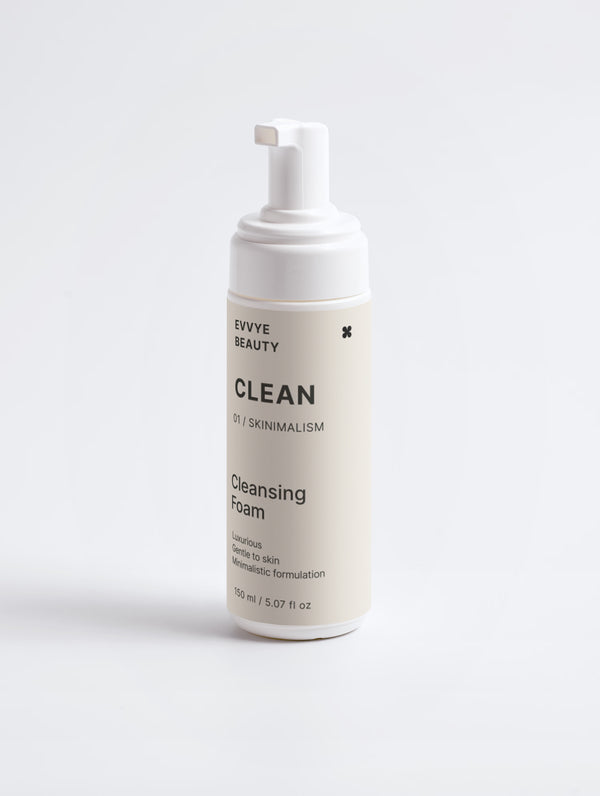 CLEAN — Espuma de Limpeza Facial